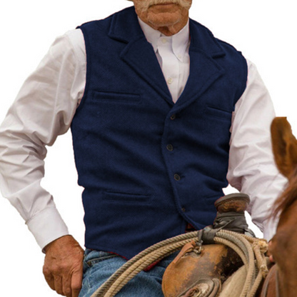 Xavier - Men's Slim Lapel Waistcoat