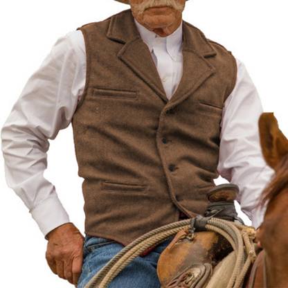 Xavier - Men's Slim Lapel Waistcoat