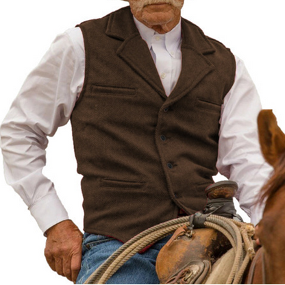 Xavier - Men's Slim Lapel Waistcoat