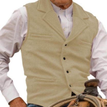 Xavier - Men's Slim Lapel Waistcoat