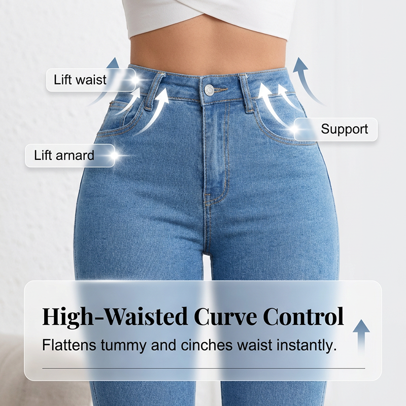 Debra - High-Rise Flared Jeans