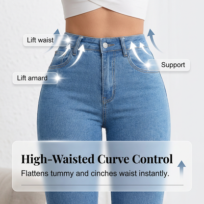 Debra - High-Rise Flared Jeans