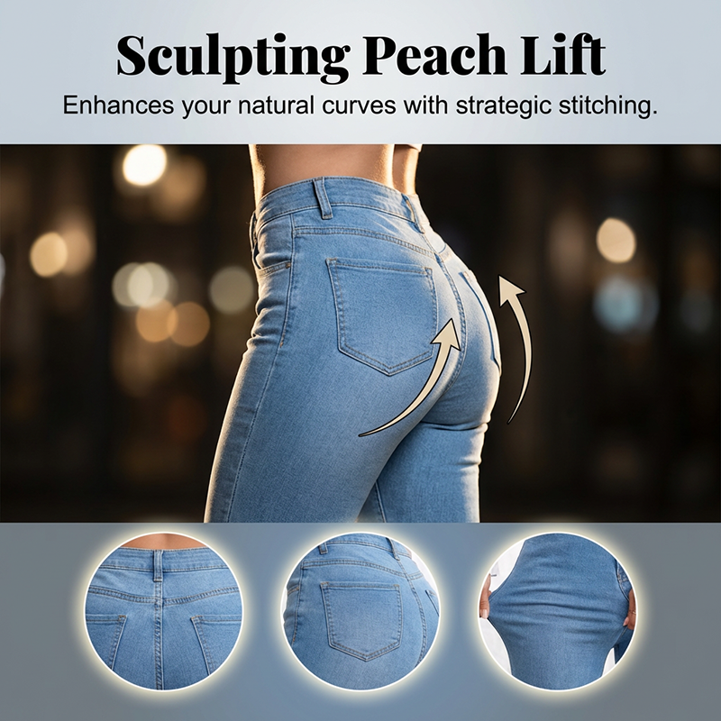 Debra - High-Rise Flared Jeans