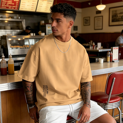 Marston - Boston Print T-Shirt