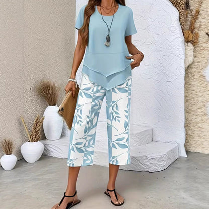 Colette - Tunic & Wide-Leg Pants Set