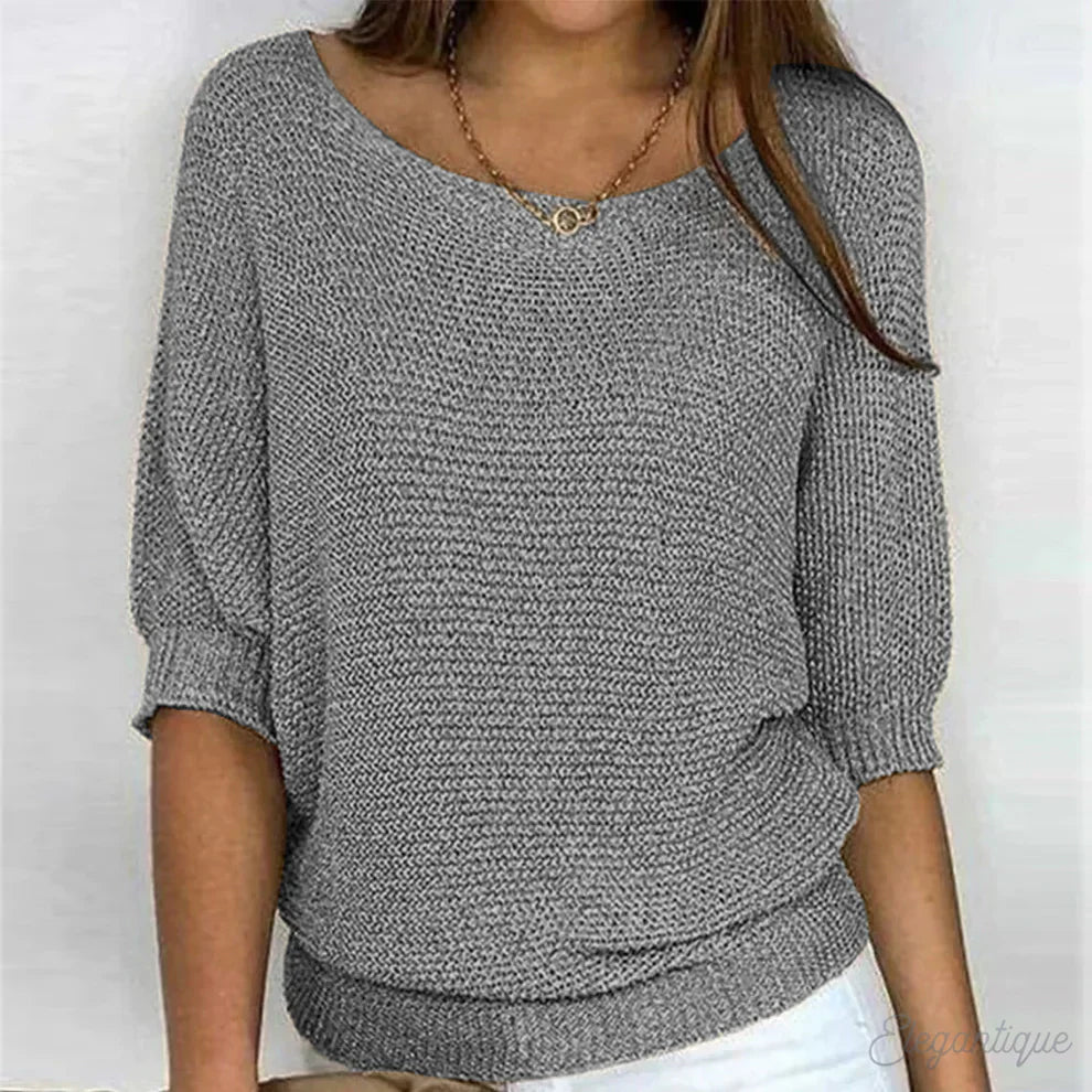 Luigia - Braided Knit Jumper