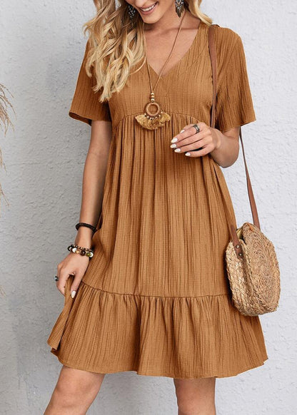 Enora - Fluid Layered Dress