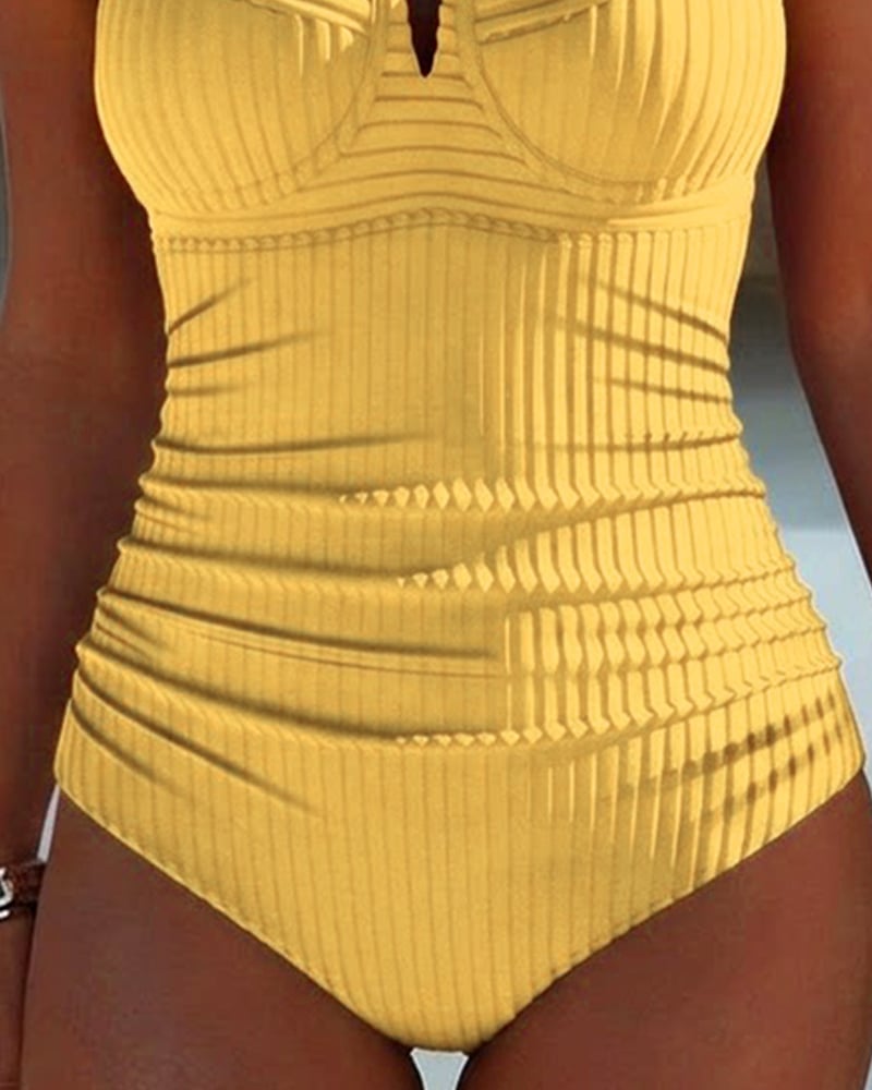 Robyn - Square-Neck One-Piece Swimsuit